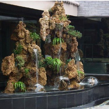 假山造景 叠石成山，诗意栖居