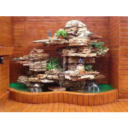 太原恒阳假山喷泉 匠心打造大同仿石假山艺术